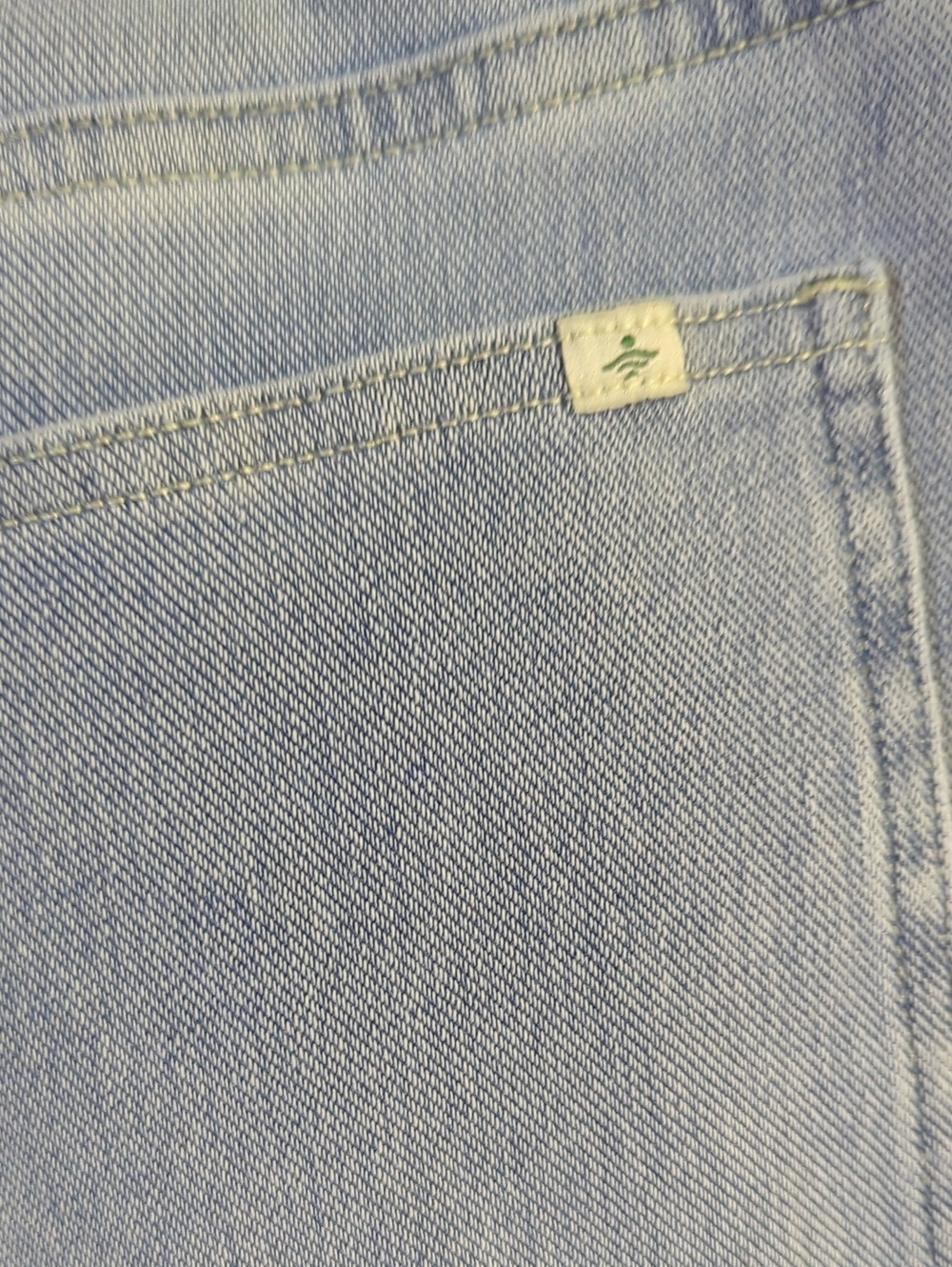 Halara Flex™ Asymmetric Low Rise Zipper Pockets Baggy Wide Leg Washed Jeans L - Picture 8 of 10